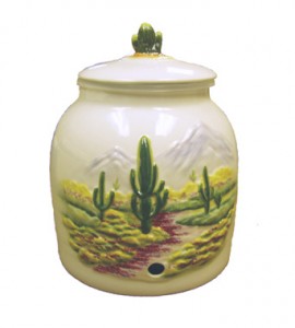 Embossed Crock